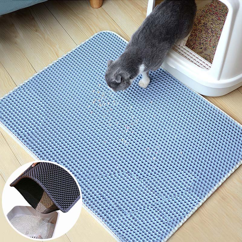 cat litter mat