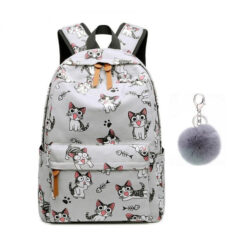 cat themed backpack