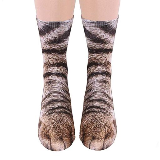 cat paw socks