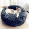 fluffy cat bed 
