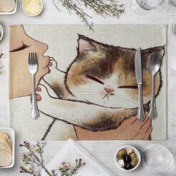 Cat table placemats