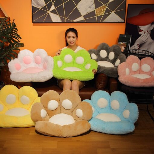 Cat paw cushion for chair