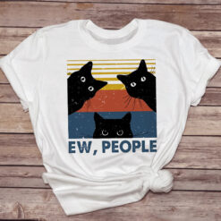 ew people cat shirt