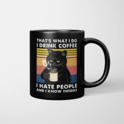 Funny cat coffee mugs