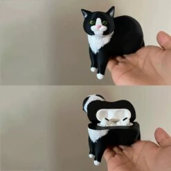 Alternative view of Cat Airpod Case Cover