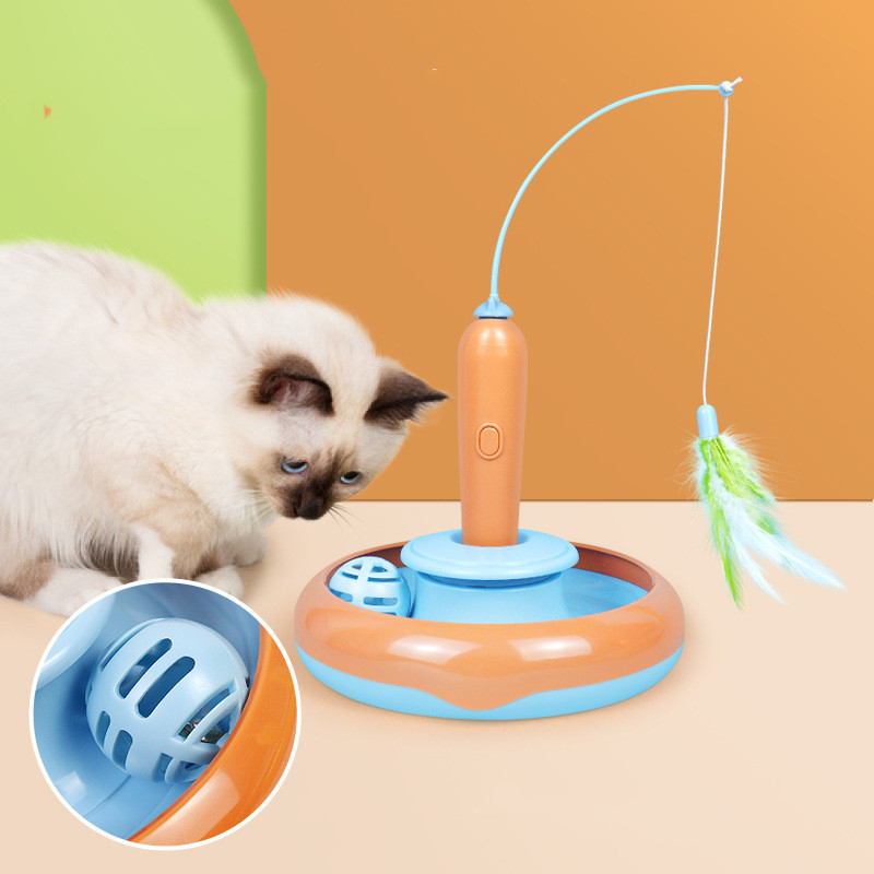 2 In 1 interactive cat toy