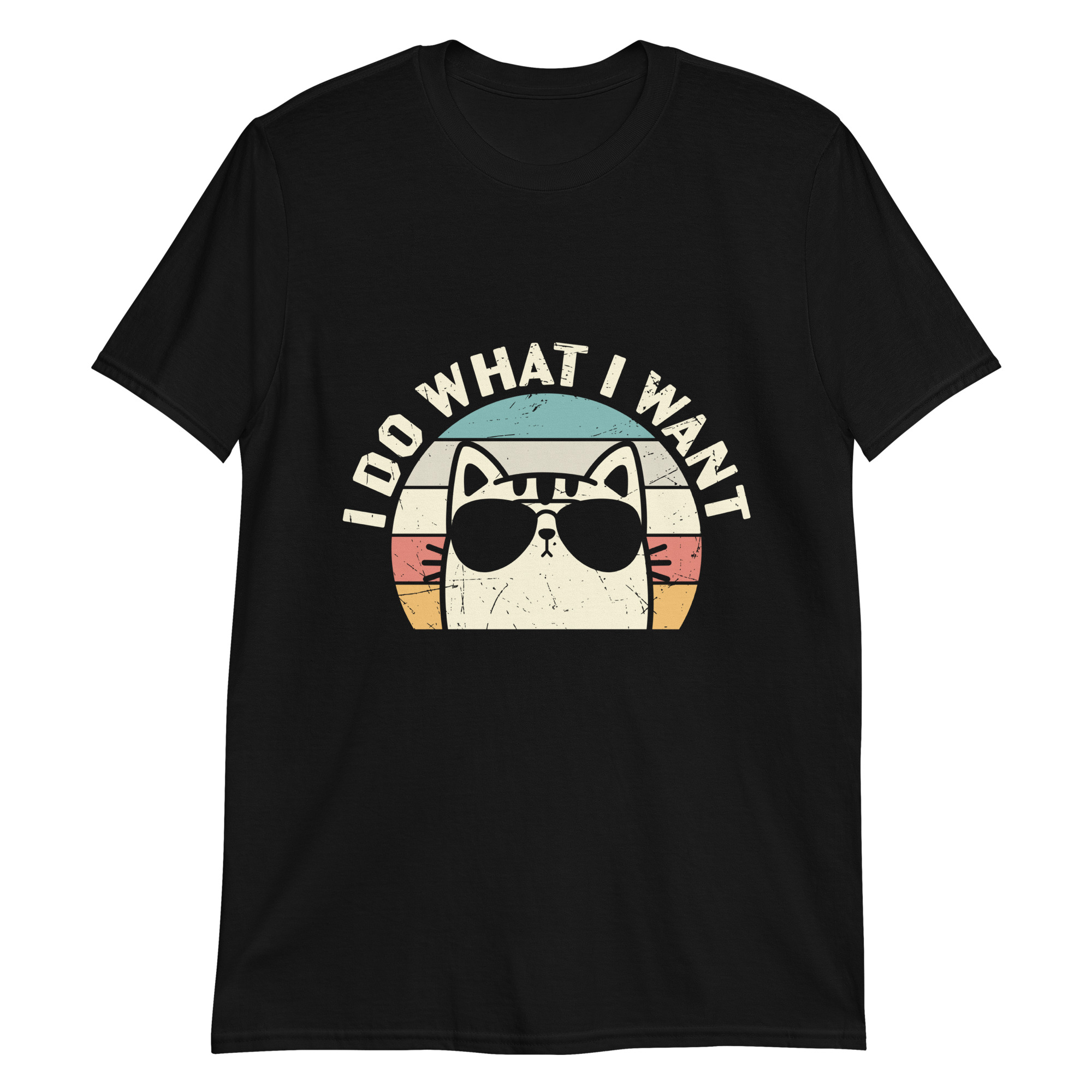 i do what i want cat shirt