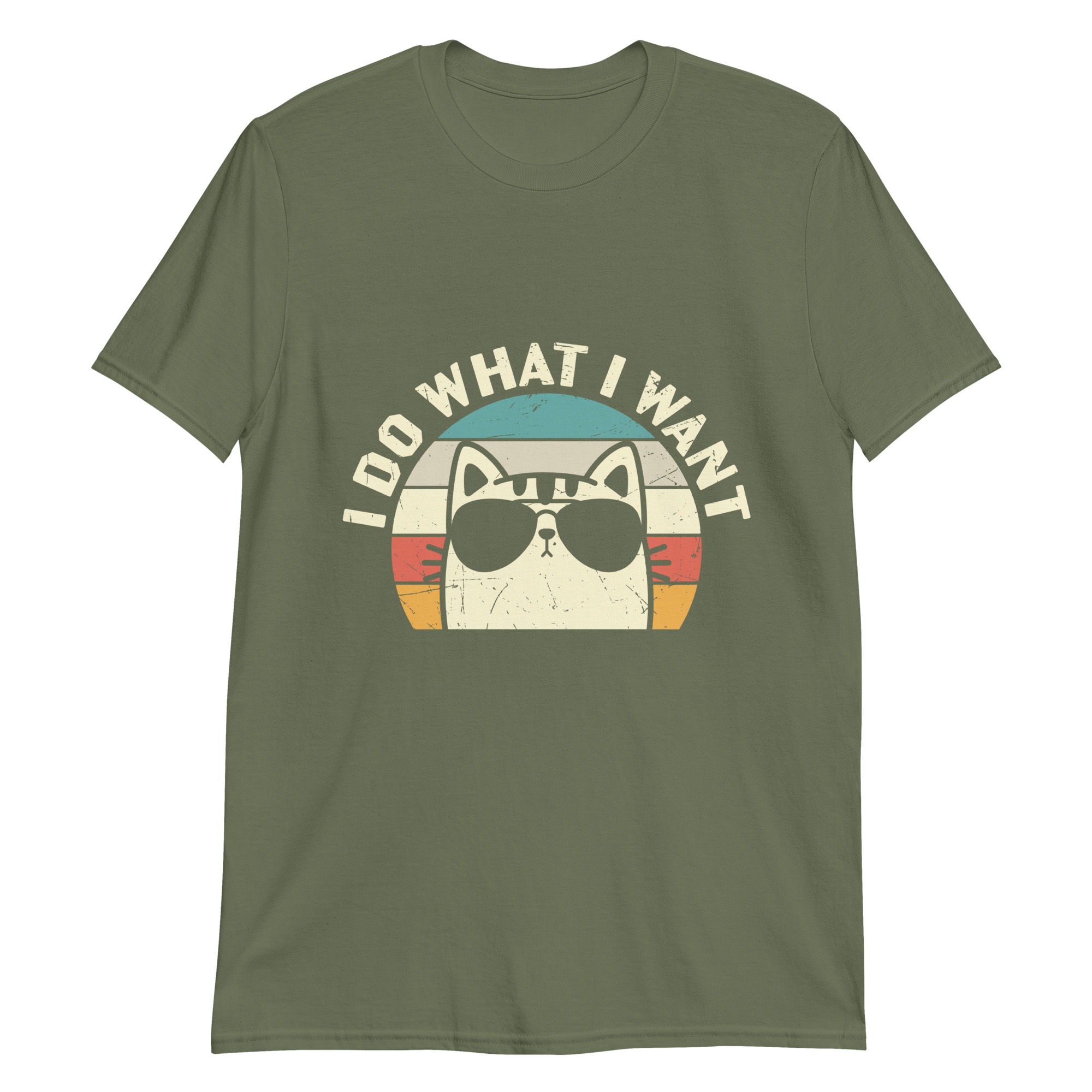 i do what i want cat shirt