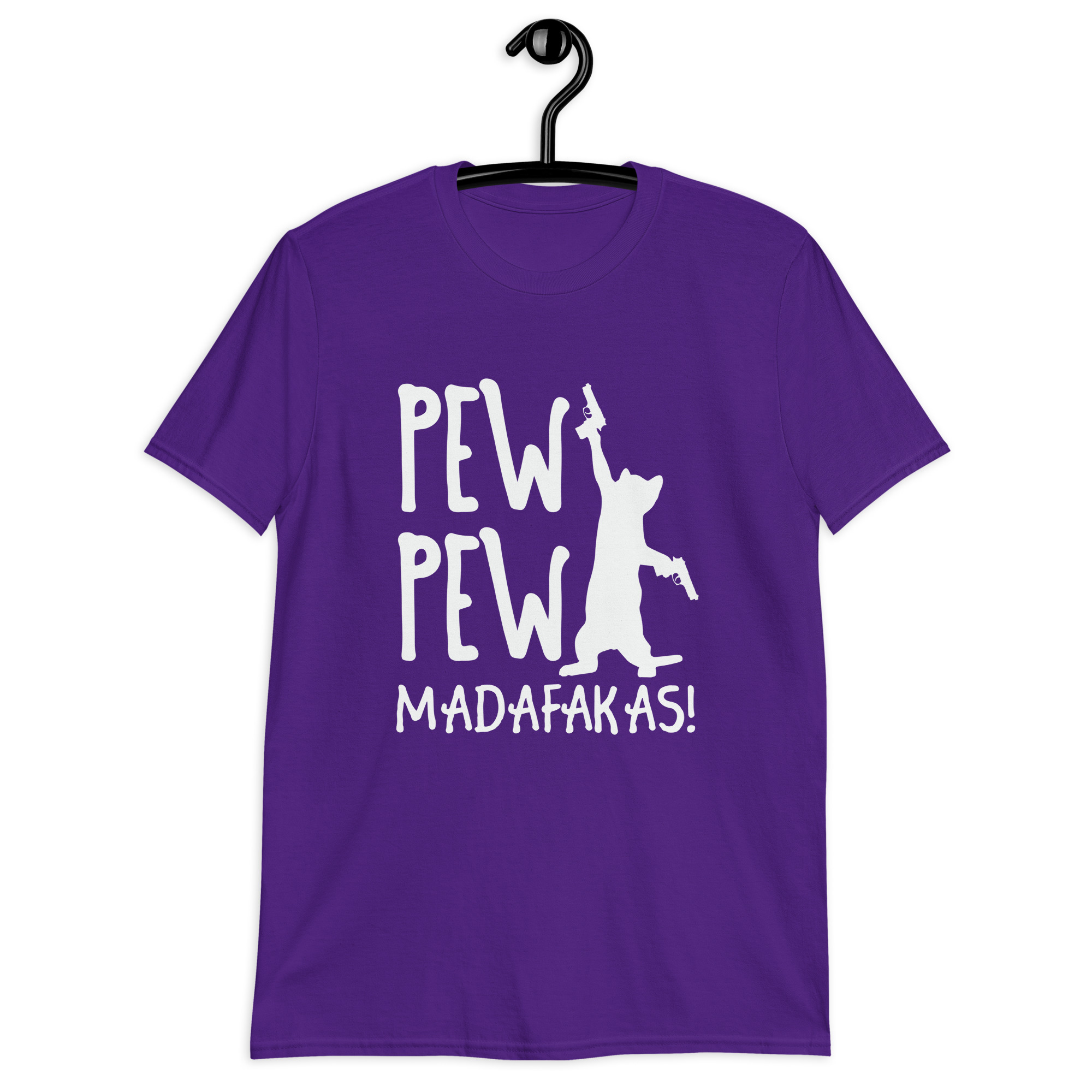 Pew Pew Pew Cat T Shirt