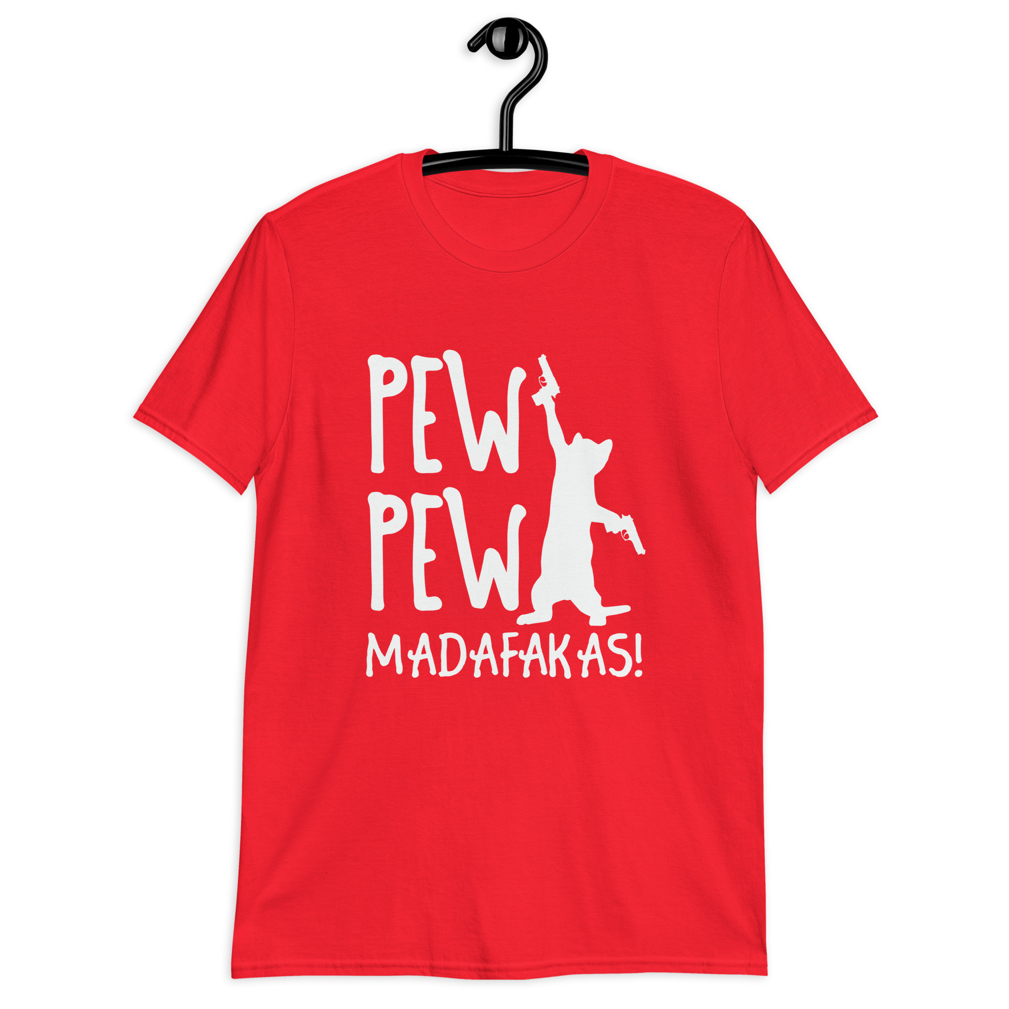 Pew Pew Pew Cat T Shirt