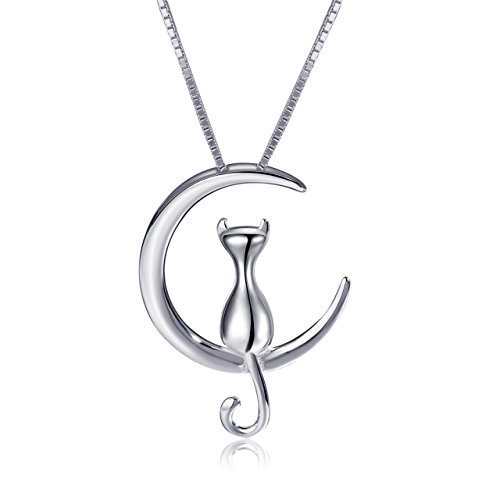 Cat Moon Necklace